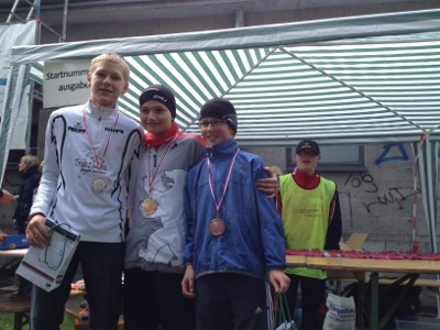 3 strahlende Sieger! 3 strahlende Sieger!